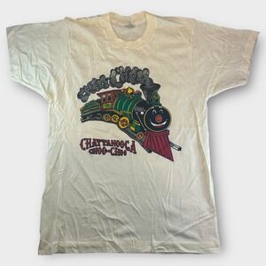 Vintage Chattanooga Choo-Choo Train Tennessee Destination Souvenir Shirt Size M